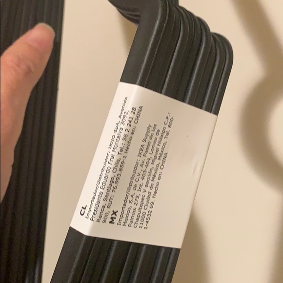 Set of 10 IKEA hangers plastic Closet organizing - Picture 8 of 16